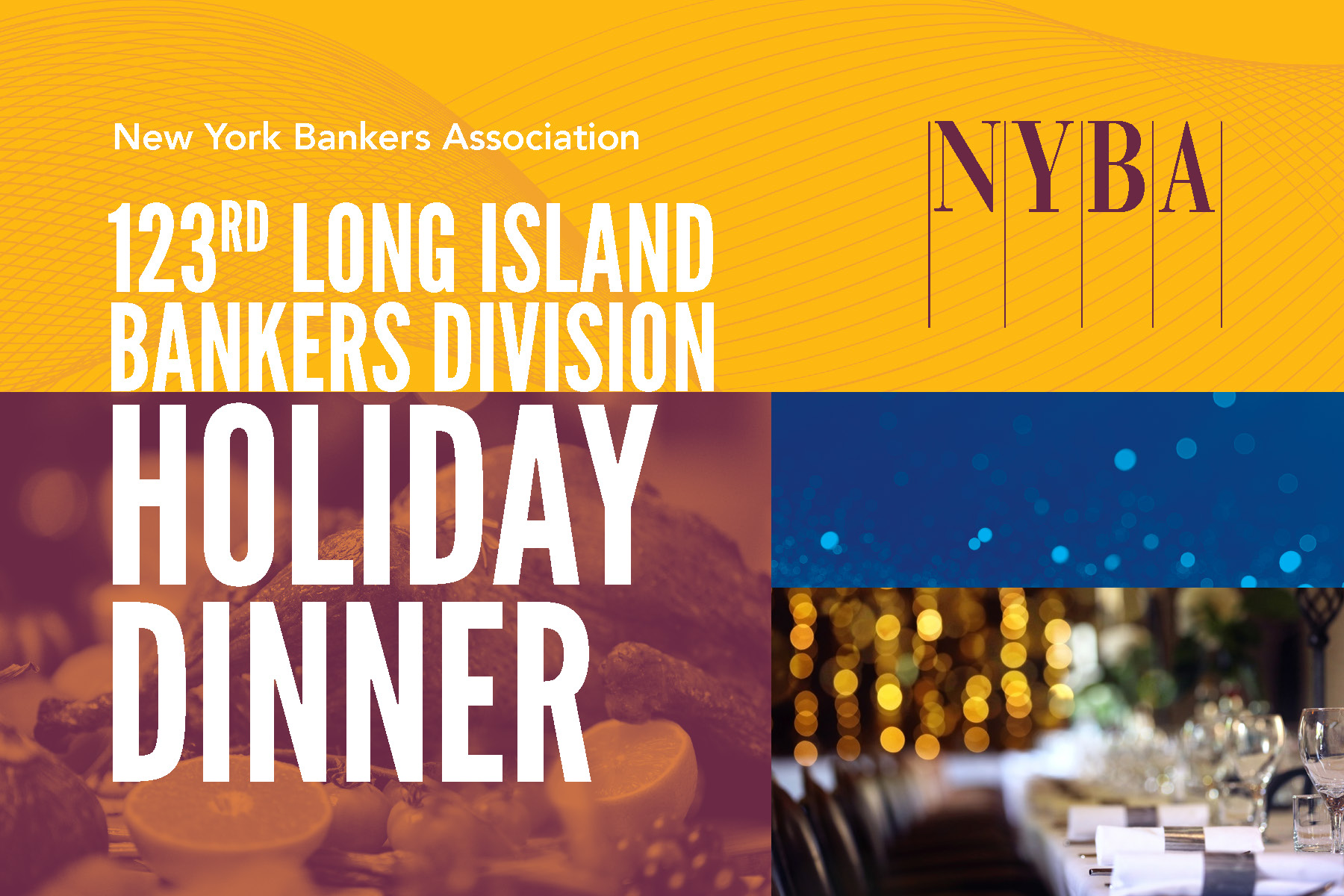 123rd Long Island Bankers Division Holiday Dinner